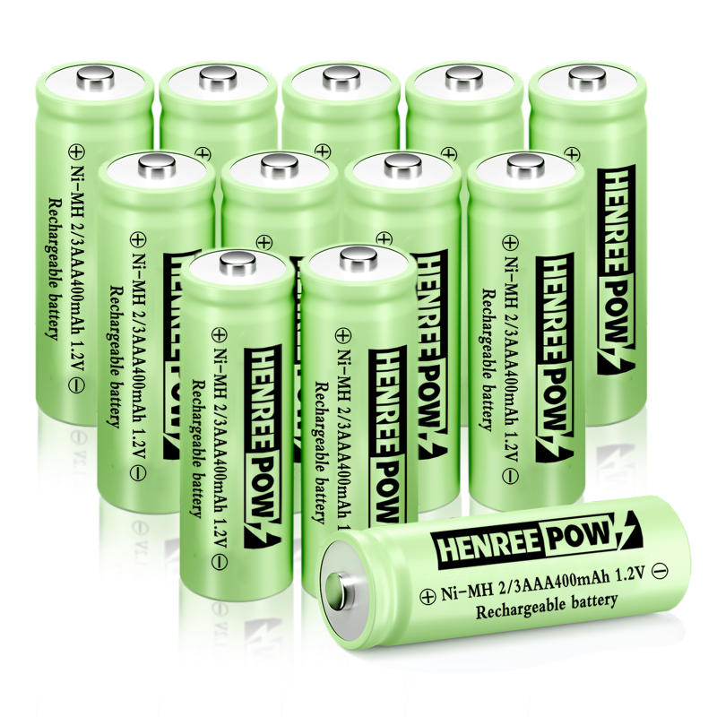 HenReepow 1.2V 600MAH AA NI-MH BATERIAS RECARGABLES