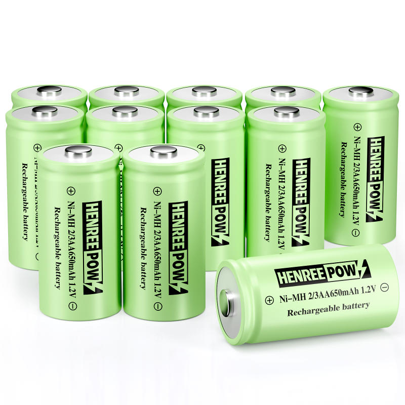 HenReepow 1.2V 600MAH AA NI-MH BATERIAS RECARGABLES